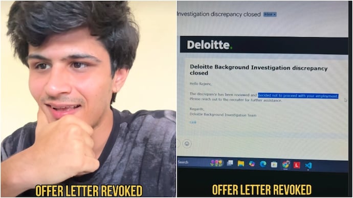 A man has claimed that his offer letter was revoked due to some unknown reason. (Photo: Instagram) deloitte
