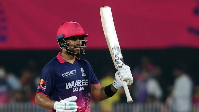 Dhruv Jurel guided Rajasthan Royals to their fourth consecutive win in IPL 2026. (Image: Reuters) Dhruv Jurel