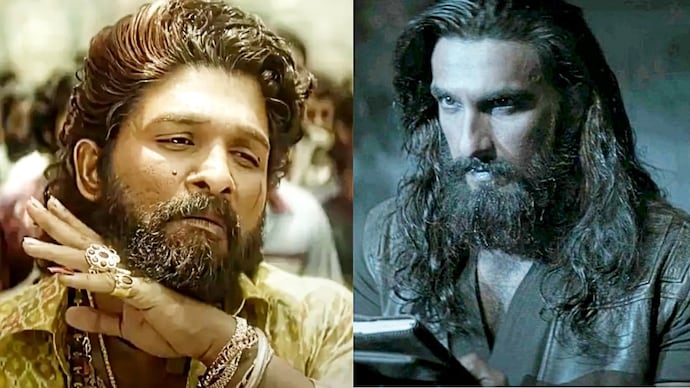Dhurandhar 2 2nd week business report (Photo: Allu Arjun in Pushpa 2/Ranveer Singh in Dhurandhar 2) 15 days earnings of Dhurandhar 2: Rs 1,492 crore at the box office, still far behind Pushpa 2