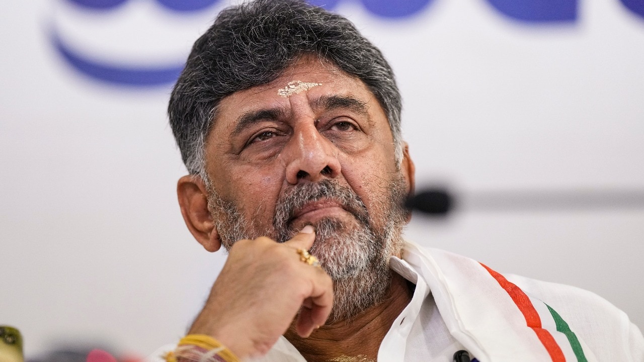 PTI) DK Shivakumar’s remarks came hours after PM Modi lauded the RSS for completing 100 years. (PTI photo)