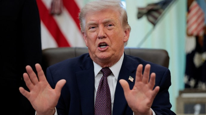 US President Donald Trump is upset over Nato allies not following his request to help open Strait of Hormuz. (File photo)