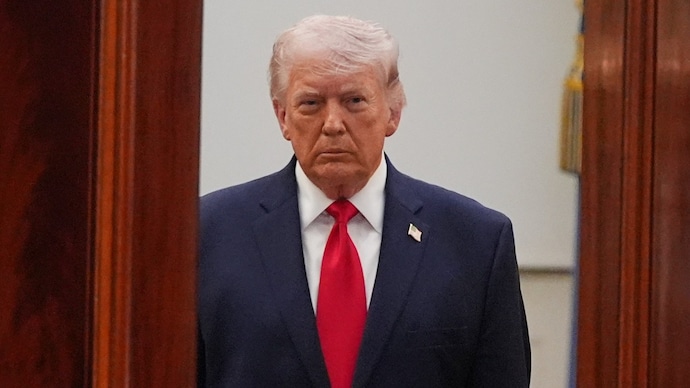 United States President Donald Trump. (File photo) अमेरिका ने ईरान पर कार्रवाई तेज कर दी है.