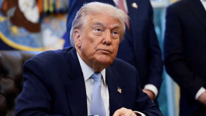 US President Donald Trump amplified a post of conservative radio host Michael Savage, whose remarks referred to countries, including India and China, among “hellholes on the planet”, while criticising birthright citizenship in the US. (Photo: Reuters/File)