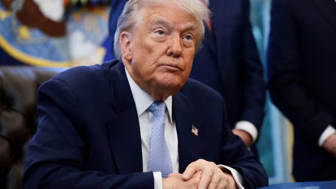 Reuters) US President Donald Trump.