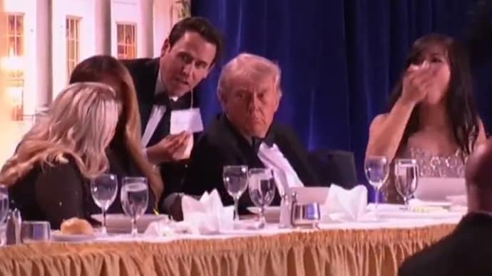 US President Donald Trump evacuated after security incident at White House Correspondents' Dinner