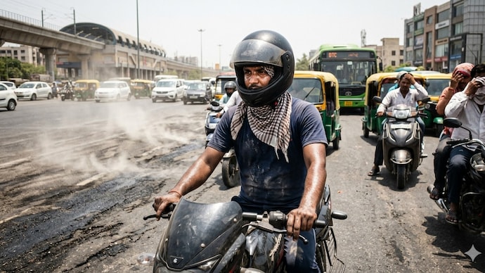 With rising temperatures turning daily commutes into a health risk, riders across Delhi and UP