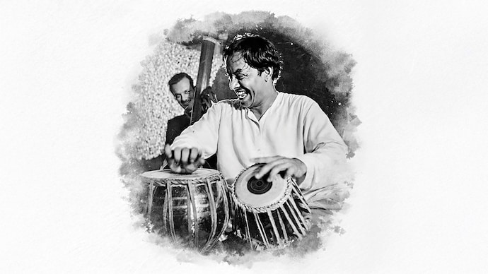 KEEPER OF TAAL: Pandit Chatur Lal performing