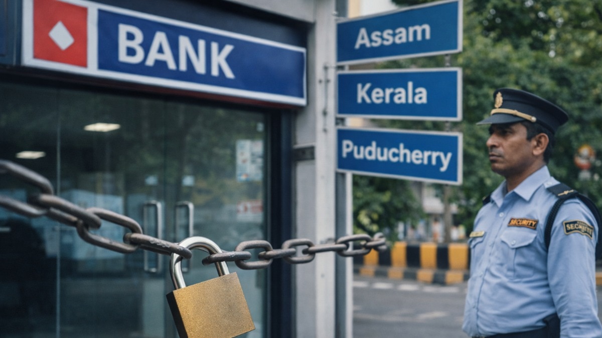 Are banks closed on April 9 due to elections in Assam, Kerala and Puducherry?
