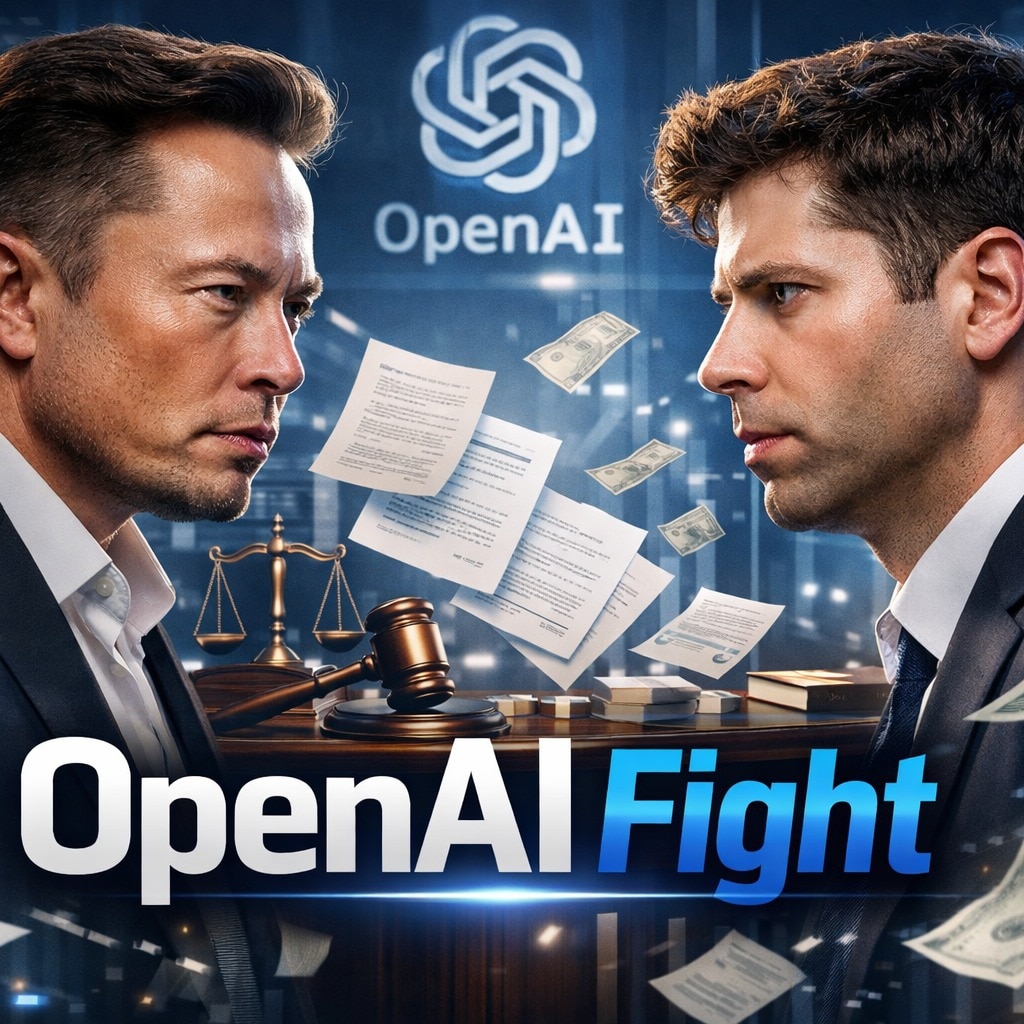 Why are Elon Musk and Sam Altman fighting case that can finish OpenAI?