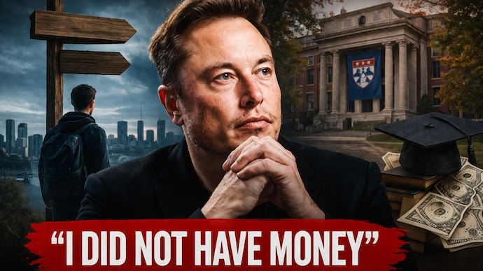 Elon Musk reveals he could not go to college in US, grad schools are now useless. (image generated using AI) Elon Musk