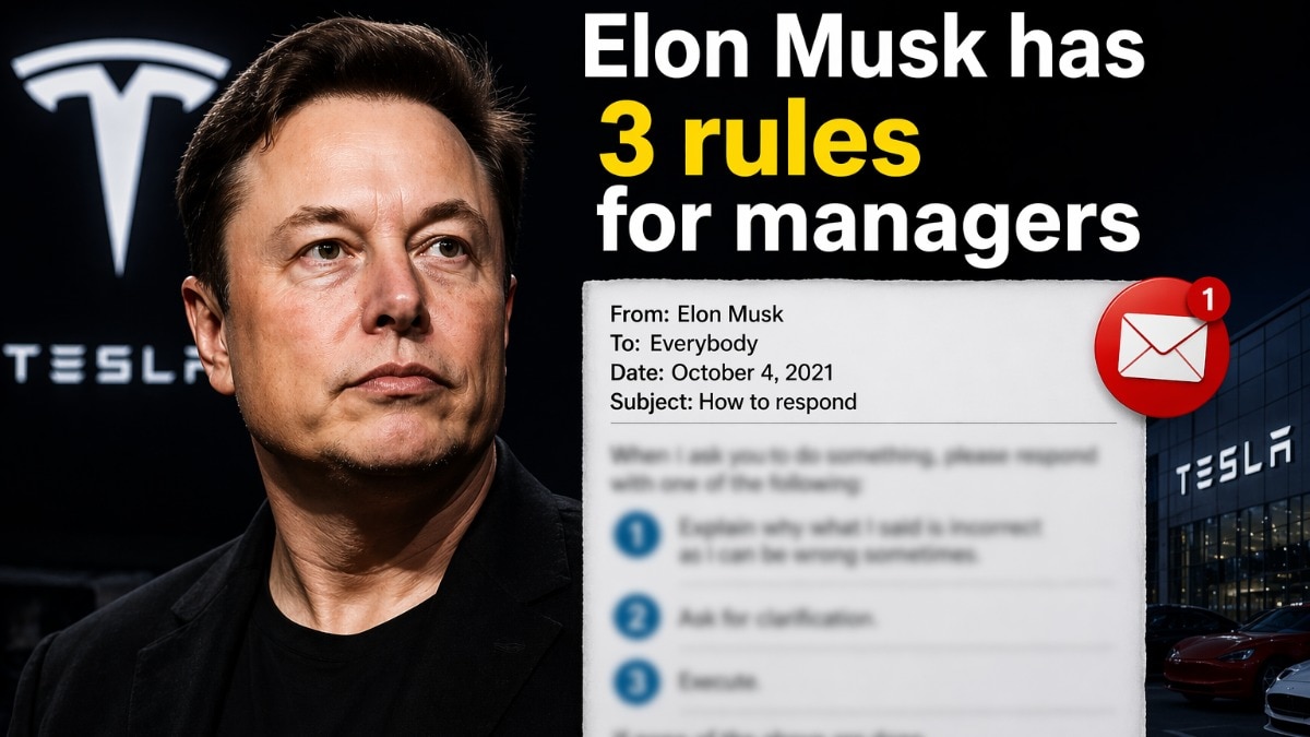 An old Elon Musk email to Tesla managers has gone viral again. (IMage created using AI for representational purposes) Elon Musk