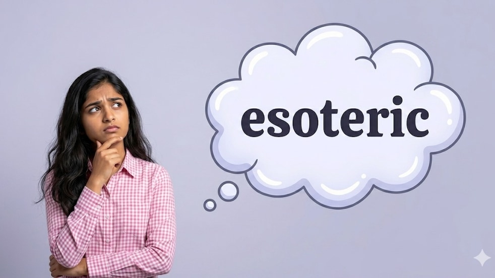 Word of the day: Esoteric meaning and definition, usage, examples and daily conversation tips