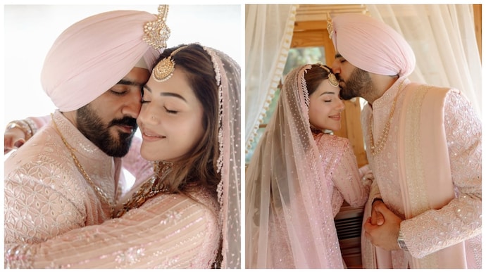 Mehreen Pirzada married Arsh Aulakh in a private ceremony. F2 actor Mehreen Pirzada gets married in intimate ceremony. Know here who is Arsh Aulakh