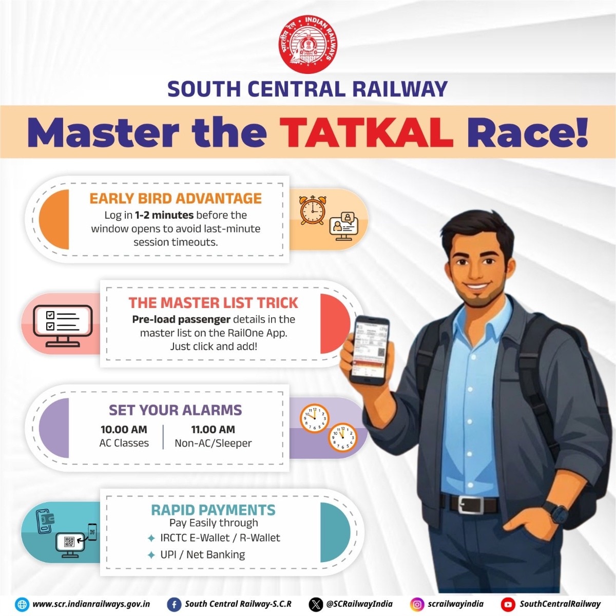 How to book tatkal tickets early and get confirmed seats