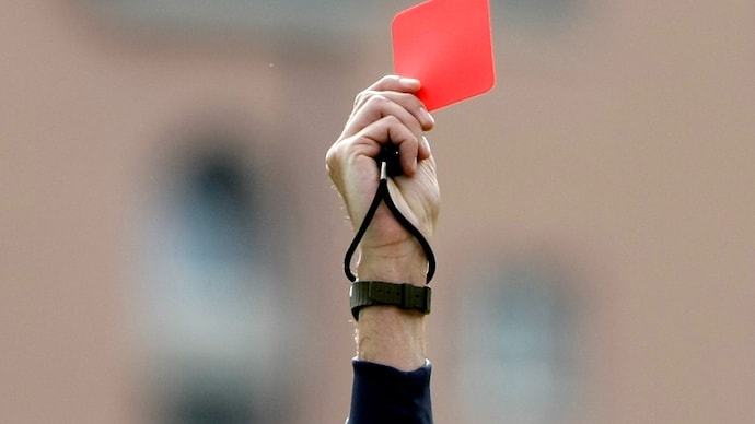 Image for representation (Reuters) FIFA World Cup red card