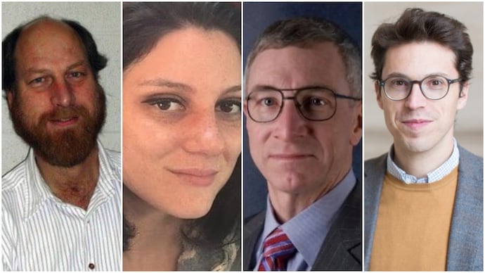 From left: Astrophysicist Carl Grillmair was shot dead, Amy Catherine Eskridge died from a self-inflicted gunshot wound, retired Air Force Major General Neil McCasland is missing and nuclear fusion researcher Nuno Loureiro was also shot dead. (Photos: X) From left: Amy Catherine Eskridge died from a self-inflicted gunshot wound, retired Air Force Major General Neil McCasland is missing, and astrophysicist Carl Grillmair and nuclear fusion researcher Nuno Loureiro were shot dead. (Photos: X)