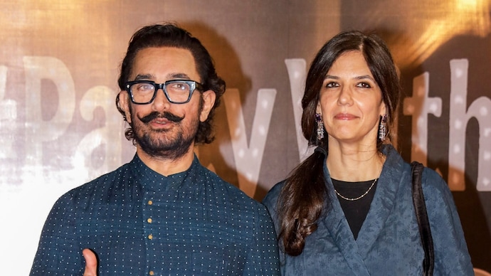 Aamir Khan spoke openly about his girlfriend Gauri Spratt. (Photo credit: PTI) Aamir Khan moves in with partner Gauri Spratt