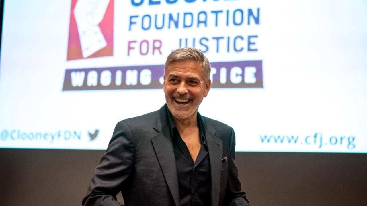 George Clooney calls for healing amid political tensions: No place for violence
