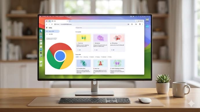 You can now create your own AI Skills on Google Chrome. (Representational image made with AI)