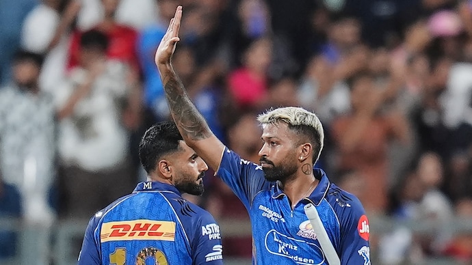 Hardik was unwell and didn't play against Delhi (Courtesy: PTI) Hardik Pandya
