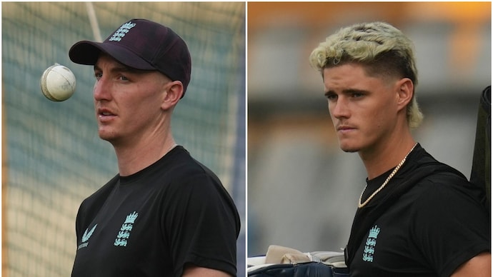 Both Brook and Bethell have escaped with just a warning. (Photo: AP) Harry Brook, Jacob Bethell