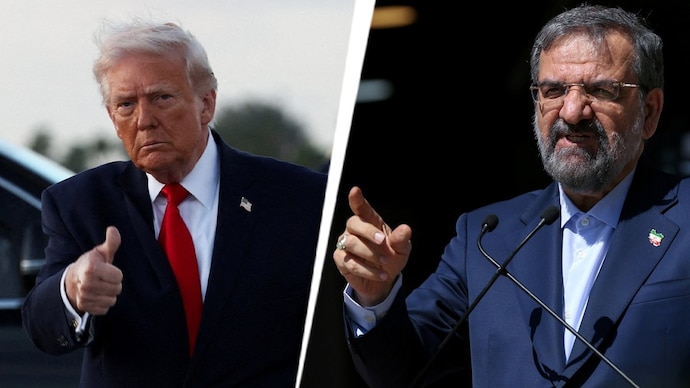 Mohsen Rezaee, a member of Iran's Expediency Council, has warned US over naval blockade move. (Images: Reuters) Iran-US war