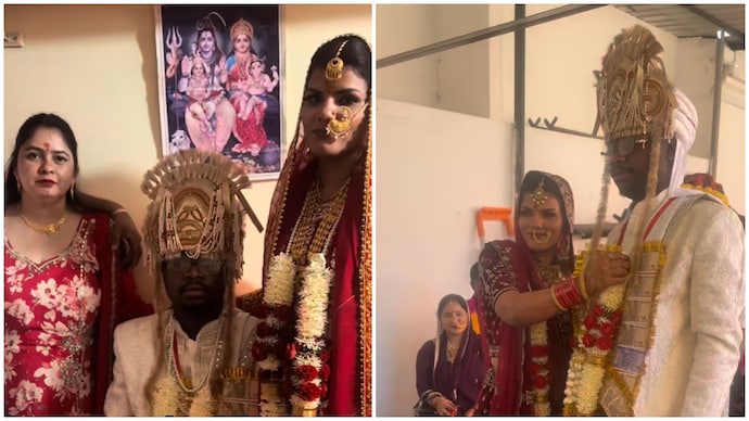 Himachal woman marries South African partner in traditional ceremony Himachal woman marries South African partner in traditional ceremony