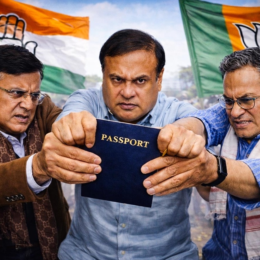 Himanta vs Pawan Khera vs Gaurav Gogoi