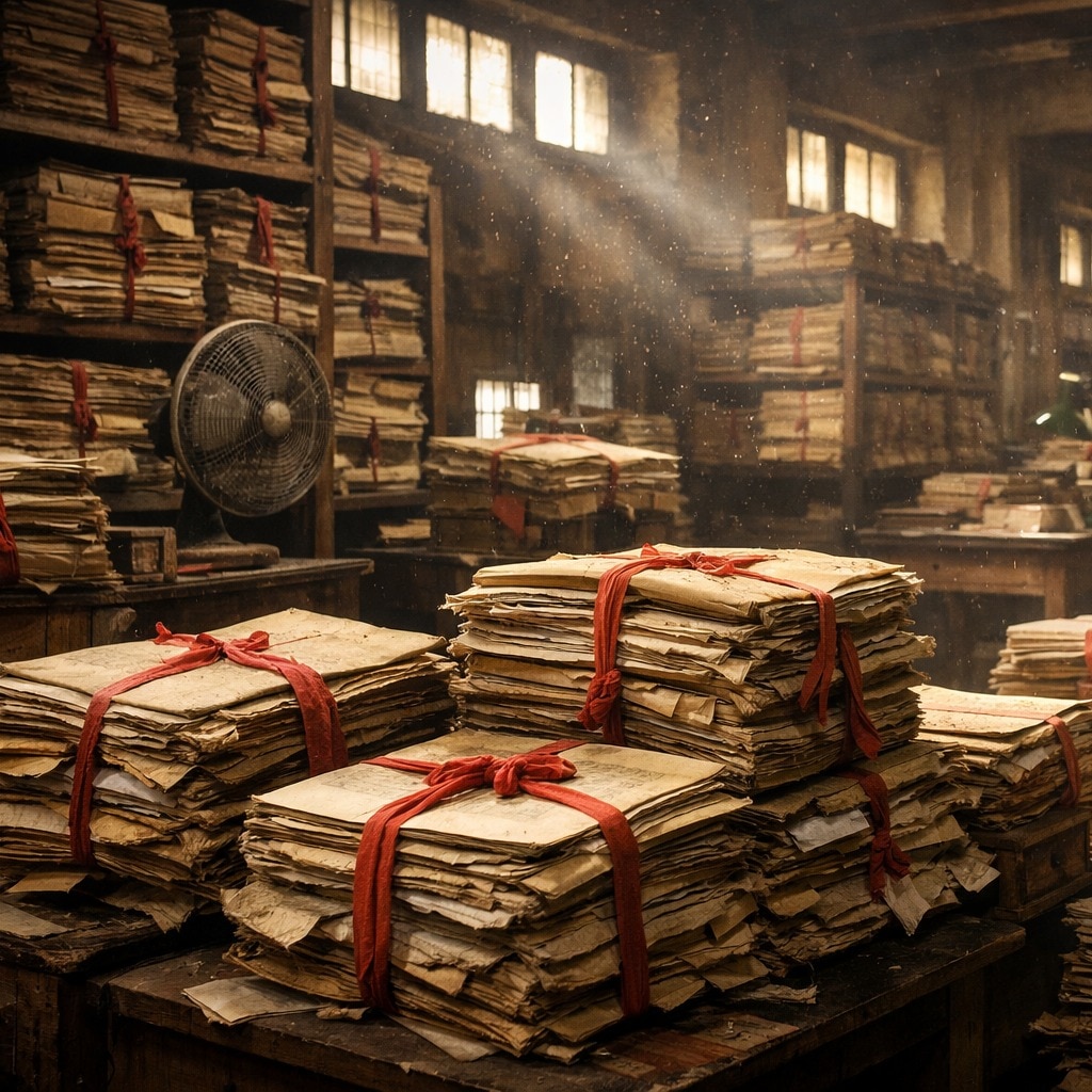 How red tape got its name: When old file ribbons became bureaucracy