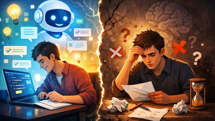 Study says humans are getting dependent on AI Humans are getting dependent on AI