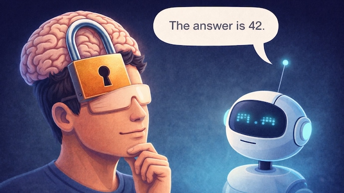 Representative image created using AI Humans trusting AI blindly