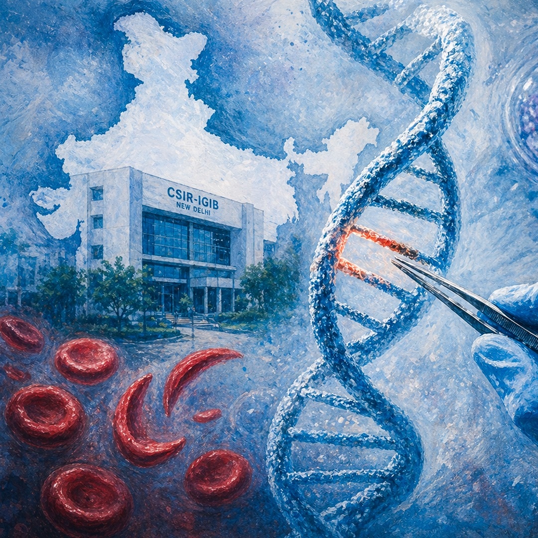 India has built its own CRISPR gene therapy for sickle cell disease. It is more precise than the globally approved Casgevy, could cost 15 times less, and is named after Bhagwan Birsa Munda. (Photo: Radifah Kabir/India Today)