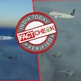 India Today Fact Check found that this video dates back to February 2019, when Pakistan had sent fighter jets to welcome Saudi Arabian Crown Prince Muhammad bin Salman. India Today Fact Check found that this video dates back to February 2019, when Pakistan had sent fighter jets to welcome Saudi Arabian Crown Prince Muhammad bin Salman.