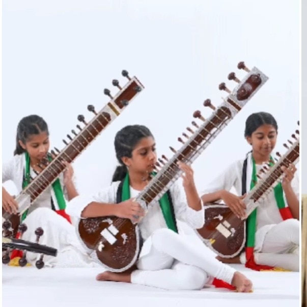 Indian students give UAE anthem a classical edge, Dubai Crown Prince takes note
