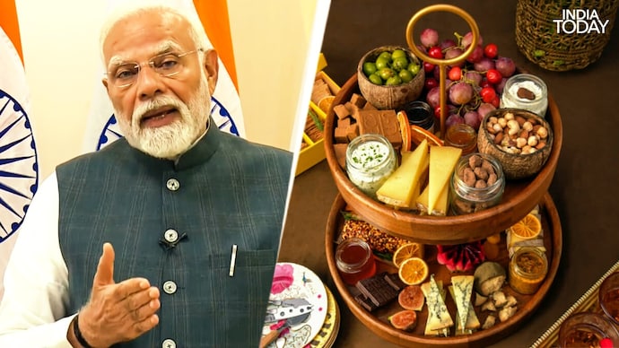 India's artisanal dairy sector takes global spotlight (Photo: PM Narendra Modi/PTI (left), Eleftheria website (right) India's artisinal dairy sector takes global spotlight