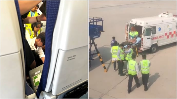 A post about how the cabin crew of an IndiGo flight managed a medical emergency has gone viral. (Photo: Instagram) indigo