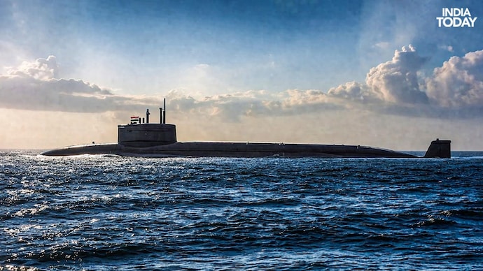 So secretive is India's nuclear-powered ballistic missile submarine project that official photos of the three subs -- INS Arihant, INS Arighaat, and INS Aridhaman -- are hard to come by. (Illustration for representative purposes made using AI)