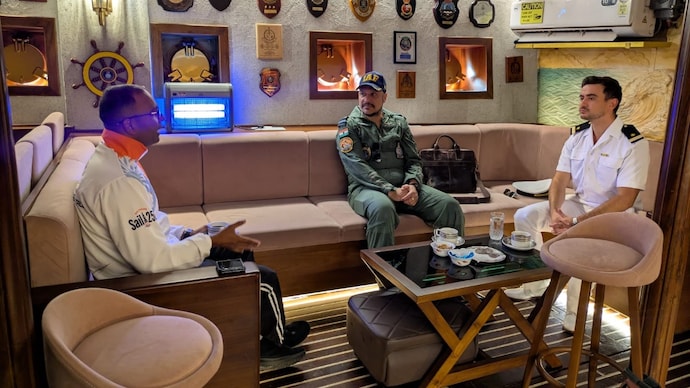 INS Sudarshini makes historic first-ever Indian naval visit to Canary Islands INS Sudarshini makes historic first-ever Indian naval visit to Canary Islands