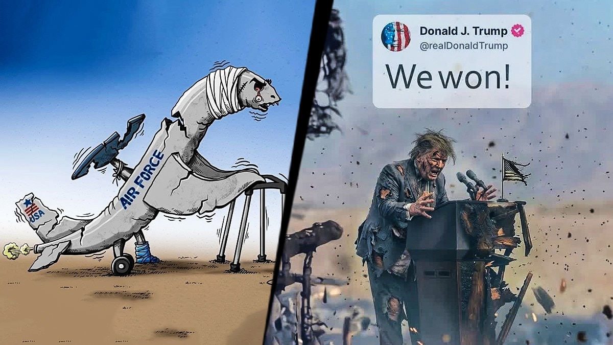 Yes sir, you burned and won: Iranian embassies roast Trump on social media