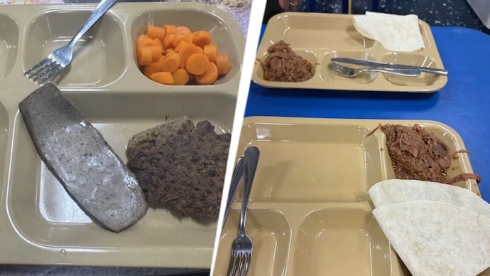 The food being served on US warships deployed near Iran for the conflict Iran war US sailors