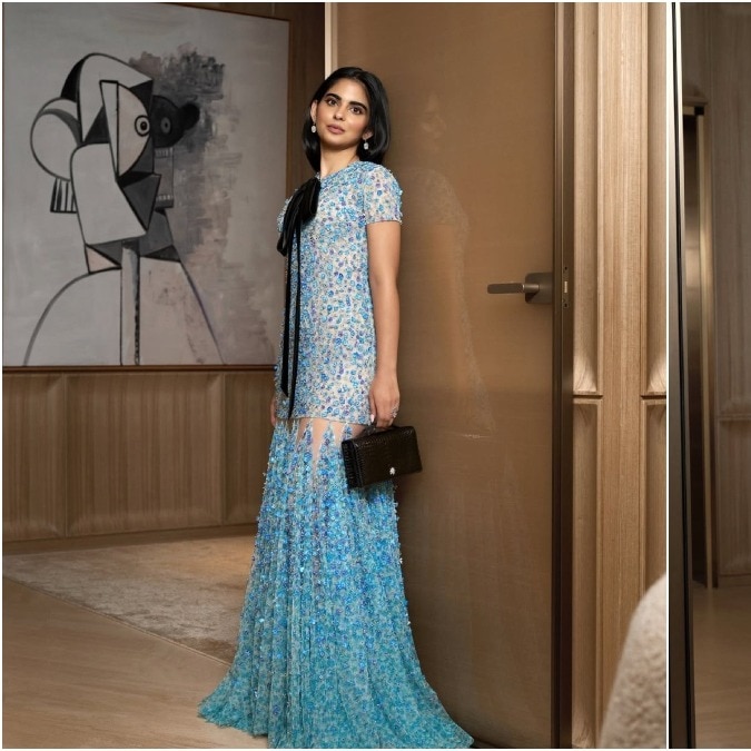 Isha Ambani brings blue Dior gown to life (one of her best looks, hands down)