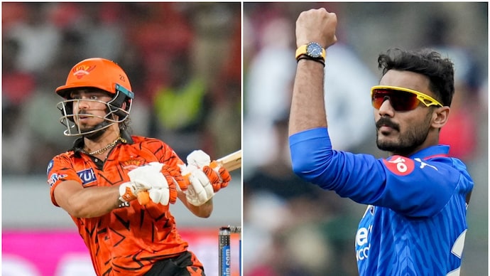 SRH and DC face off in a mid-table IPL 2026 clash in Hyderabad. (PTI Photo) Ishan Kishan, Axar Patel