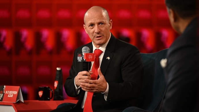 ITG) Israel envoy to India, Reuven Azar, at India Today Conclave 2026.