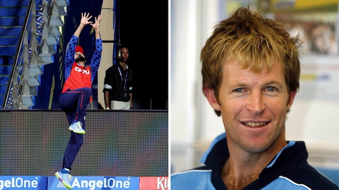 Jonty Rhodes talked about Shreyas Iyer's catch at Wankhede. (Image: Reuters. PTI) Jonty Rhodes, Shreyas Iyer