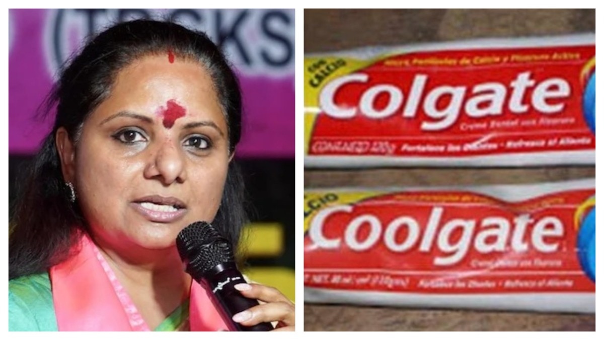 Colgate, coolgate: BRS takes veiled dig at K Kavitha after her party launch