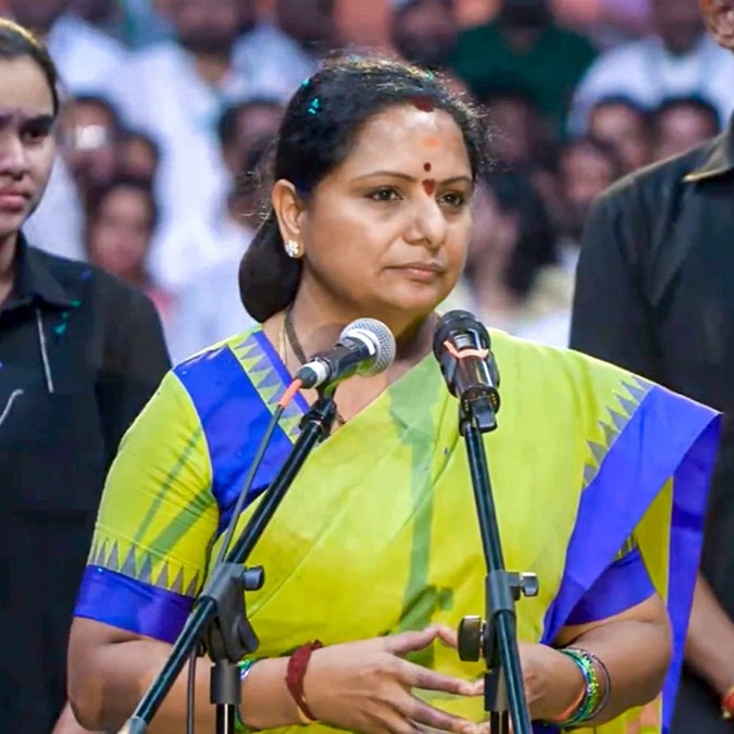 Kavitha taps TRS brand for party, but can she pull it off without dad KCR?