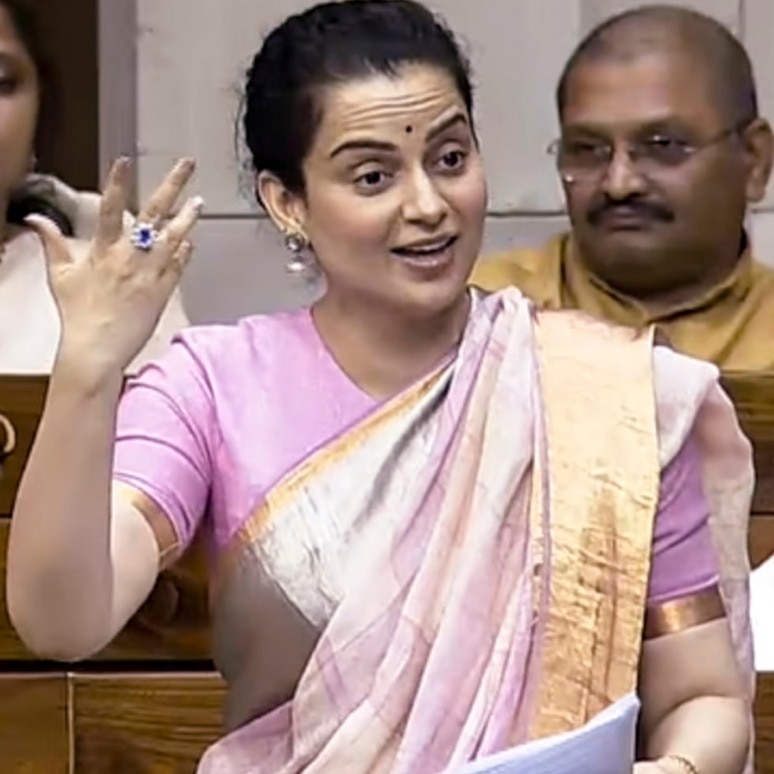 Kangana Ranaut reacts to Chirag Paswan dating buzz with a witty remark