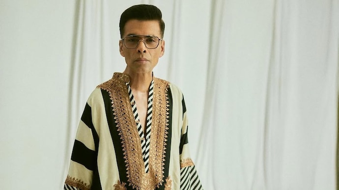 Karan Johar says artists should let their work speak. (Credit: Instagram/@karanjohar) Karan Johar