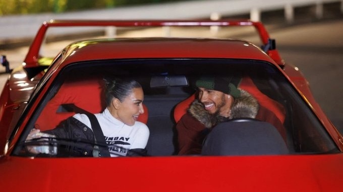 Kim Kardashian, Lewis Hamilton