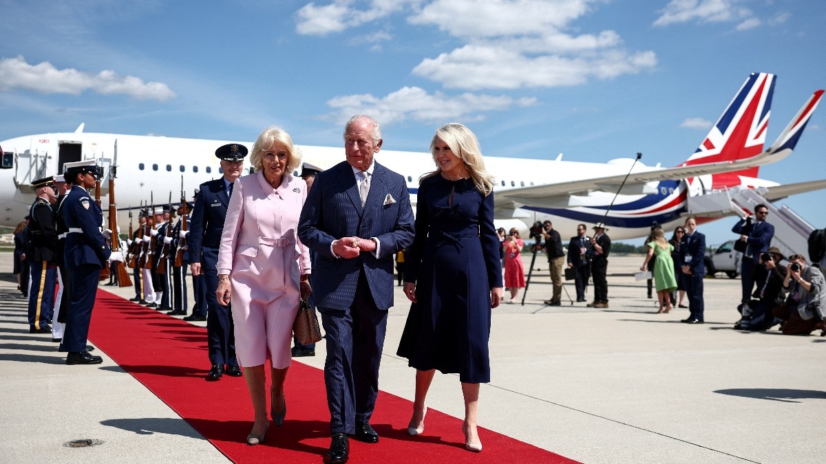 King Charles arrives in US as White House shooting and Iran rift shadow visit